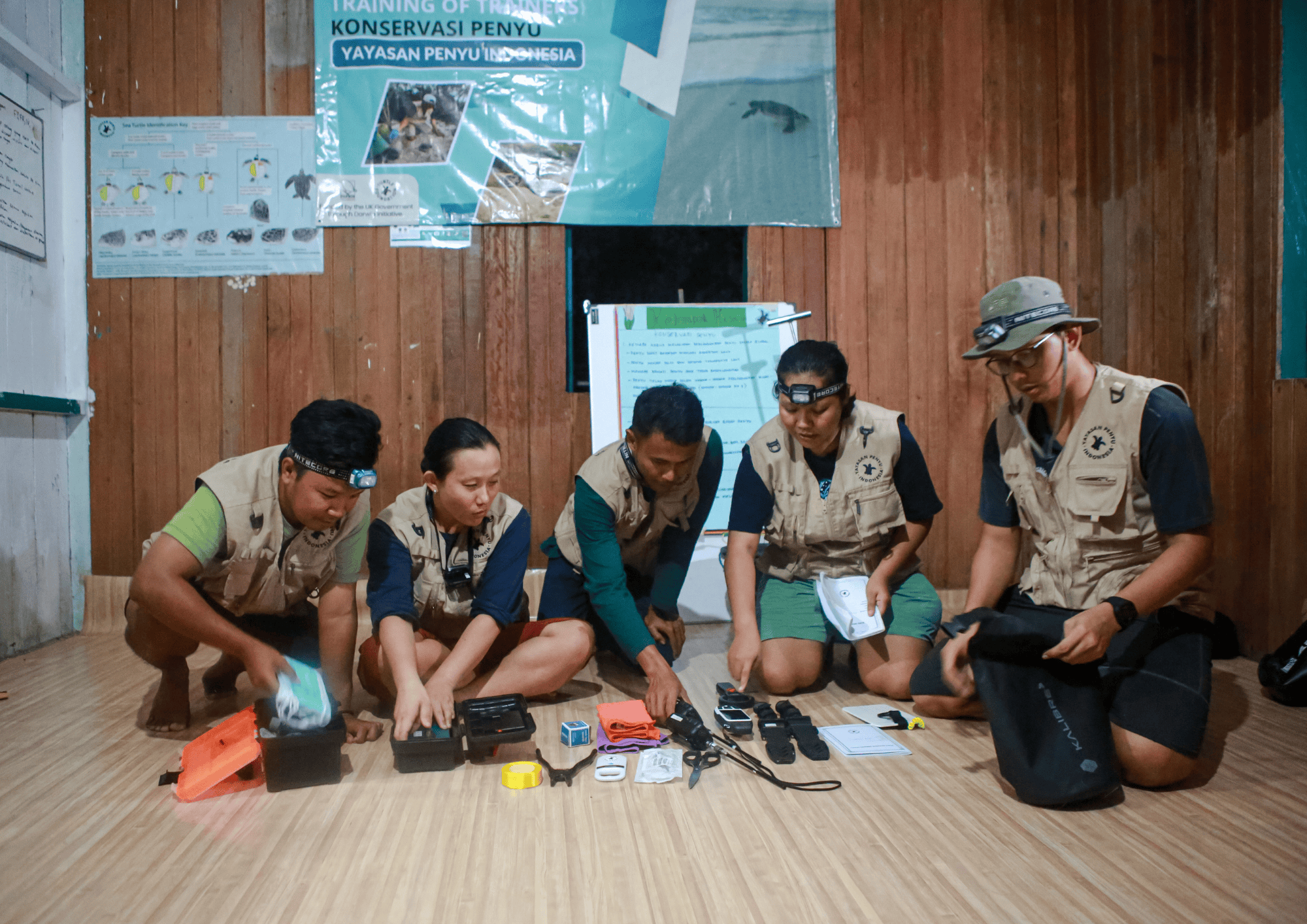 A Glimpse into the Daily Routine of Yayasan Penyu Indonesia’s Ranger